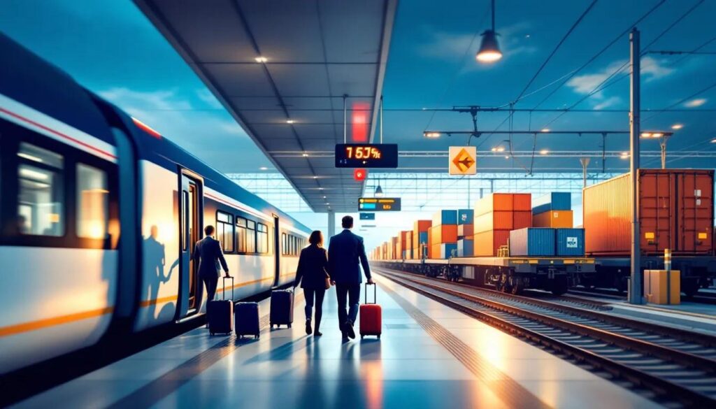 رشد و توسعه حمل و نقل ریلی در ایران